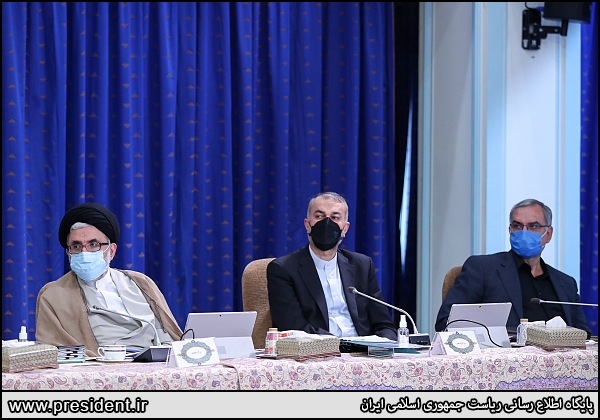 عکس/ شهردار تهران در جلسه بعد از ظهر هیات دولت
