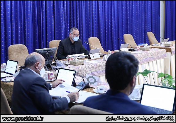 عکس/ شهردار تهران در جلسه بعد از ظهر هیات دولت