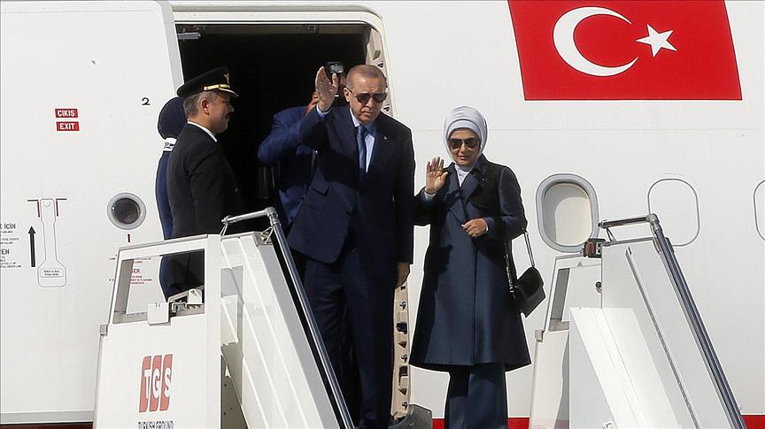 اردوغان عازم نیویورک شد