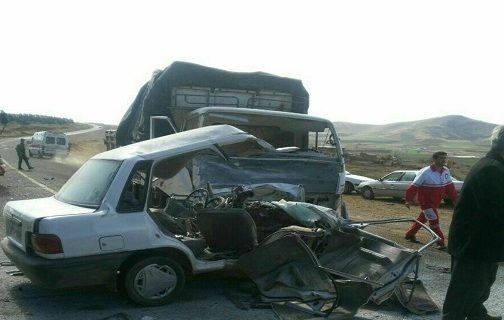 مرگ راننده جوان در محور بوکان به مهاباد