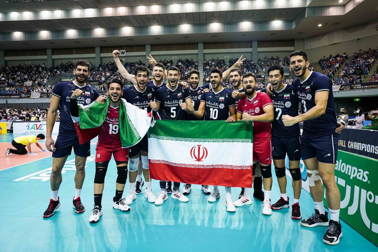 فدراسیون بینالمللی: ایران پادشاه والیبال آسیا ماند