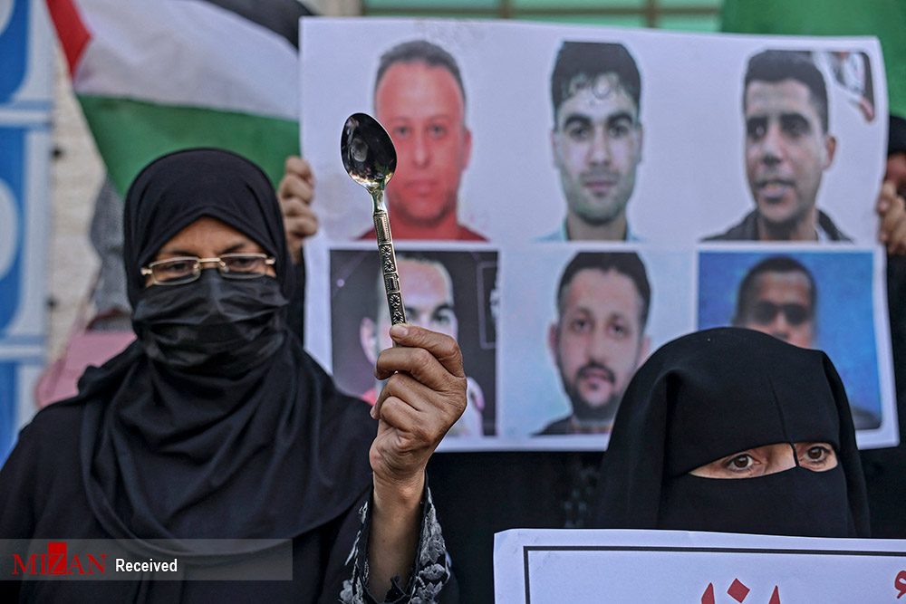 عکس/ قاشق نماد مبارزه در فلسطین