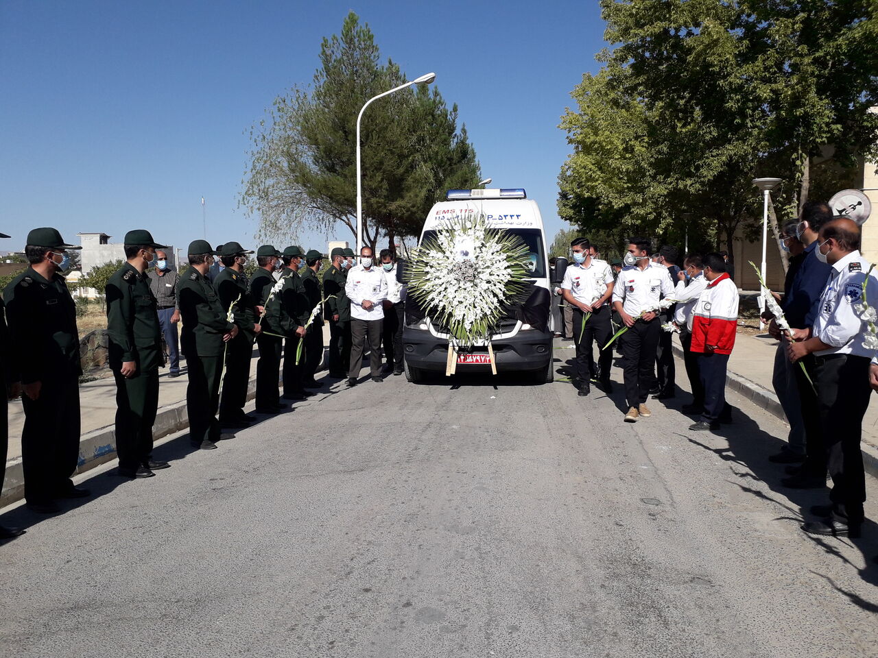 پرستار مدافع سلامت آسمانی شد