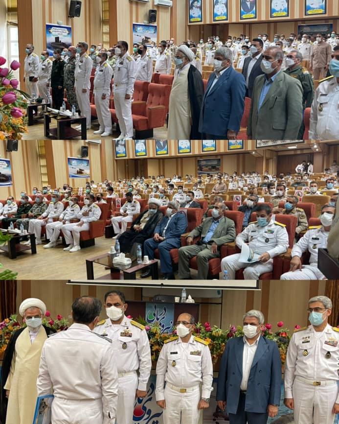 معرفی فرمانده جدید منطقه یکم نیروی دریایی ارتش در بندرعباس