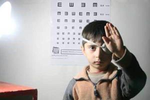 طرح پیشگیری از تنبلی چشم کودکان در استان مرکزی آغاز شد