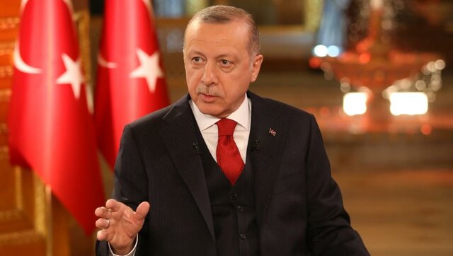 اردوغان: آمریکا برای تروریستهای سوریه سلاح میفرستد