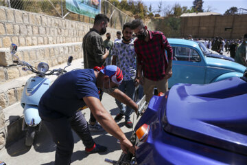 همایش خودروهای خانواده فولکس واگن در شیراز