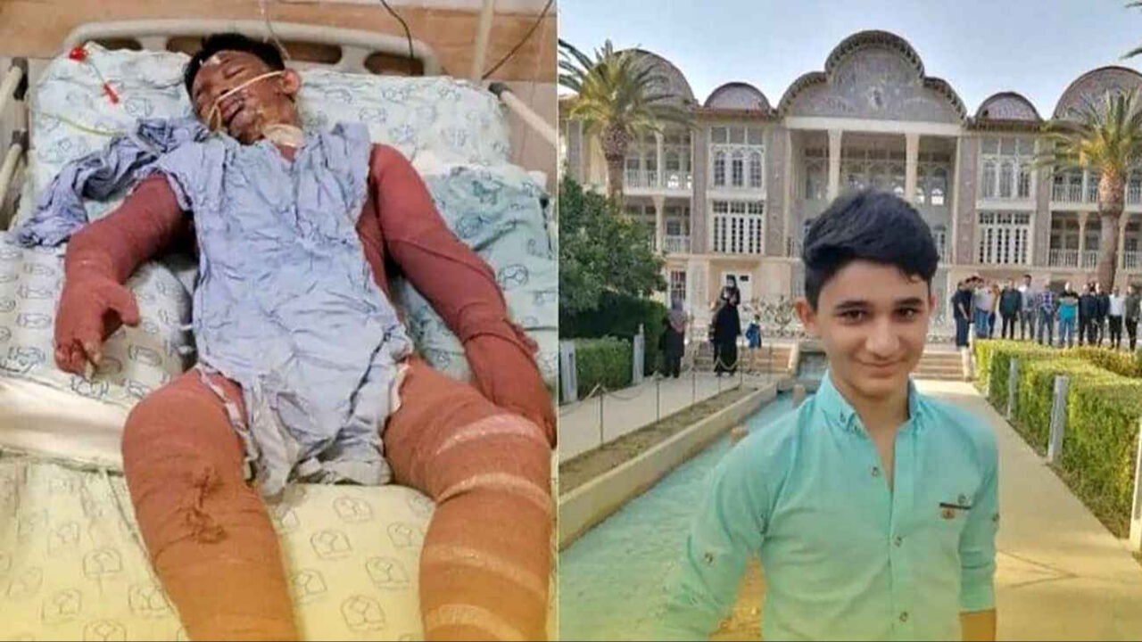پایان قصه یک قهرمان؛ نوجوان فداکار 15 ساله آسمانی شد