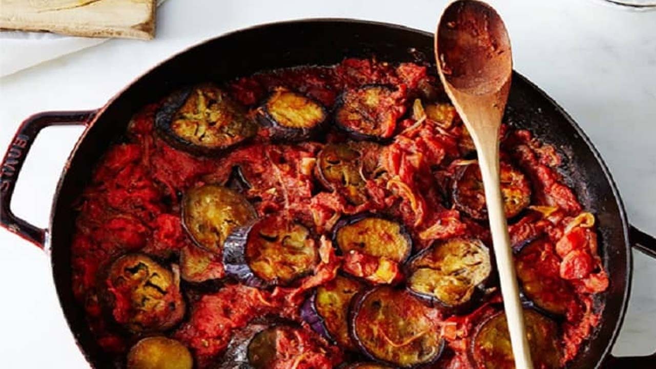 تماته بادمجان جنوبی؛ غذایی گیاهی و بی رقیب در خوشمزگی