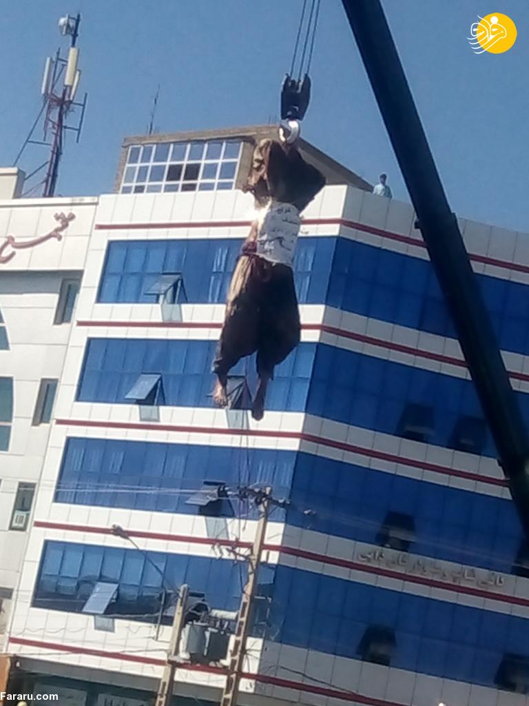 عکس/ اعدام ۴ مرد در ملاعام توسط طالبان! (+16)