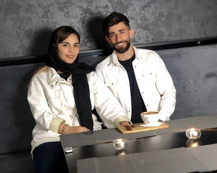 چهره‌ها/ تبریک علی قلی زاده به همسرش یاسمن فرمانی عضو تیم ملی دختران