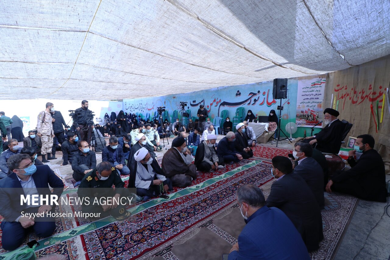 آغاز سال تحصیلی در روستای اسماعیل آباد مشهد با حضور علم الهدی