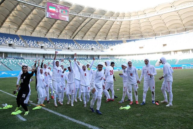 تاریخسازی زنان فوتبال ایران در آسیا؛ صعود به مرحله نهایی جام ملتها