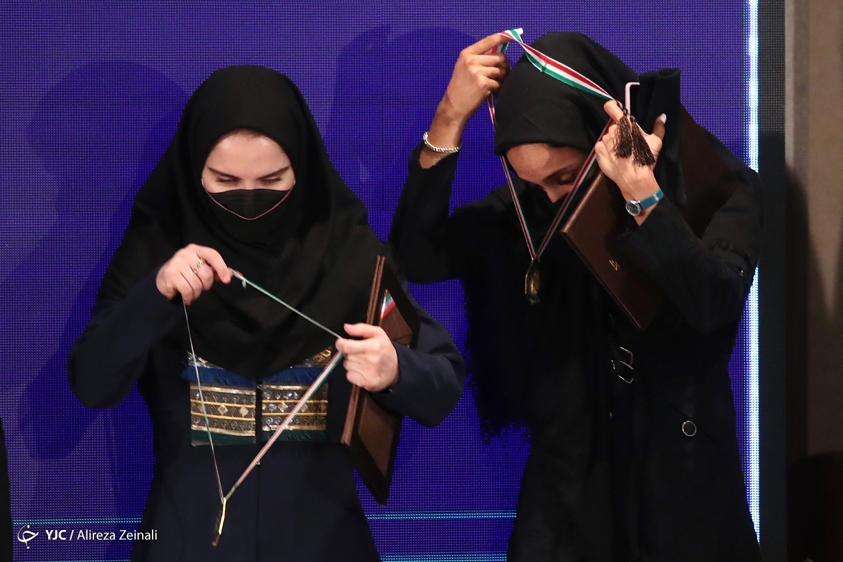 عکس/ تجلیل از جوانمردان و ورزشکاران مروج اخلاق
