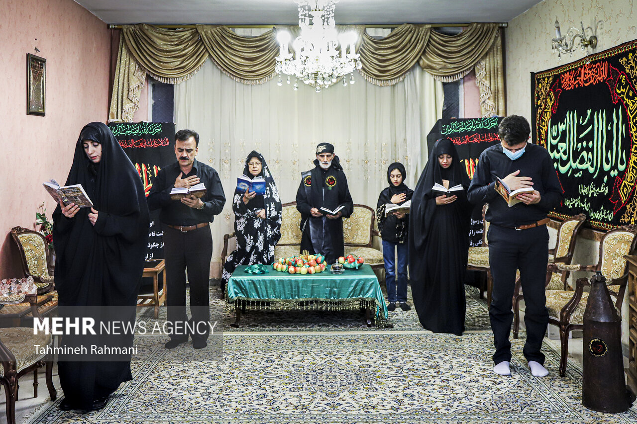 عکس/ روضه هایی از دل و جان
