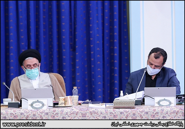 عکس/ جلسه هیات دولت در شب اربعین