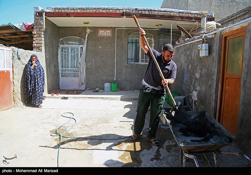 عکس/ کار جالب یک گروه جهادی به مناسبت اربعین حسینی