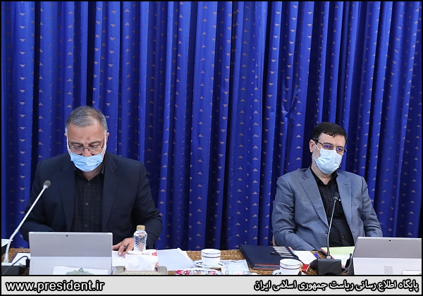 عکس/ جلسه هیات دولت در شب اربعین