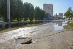 اصلاح نقاط انسدادی فاضلاب در اهواز