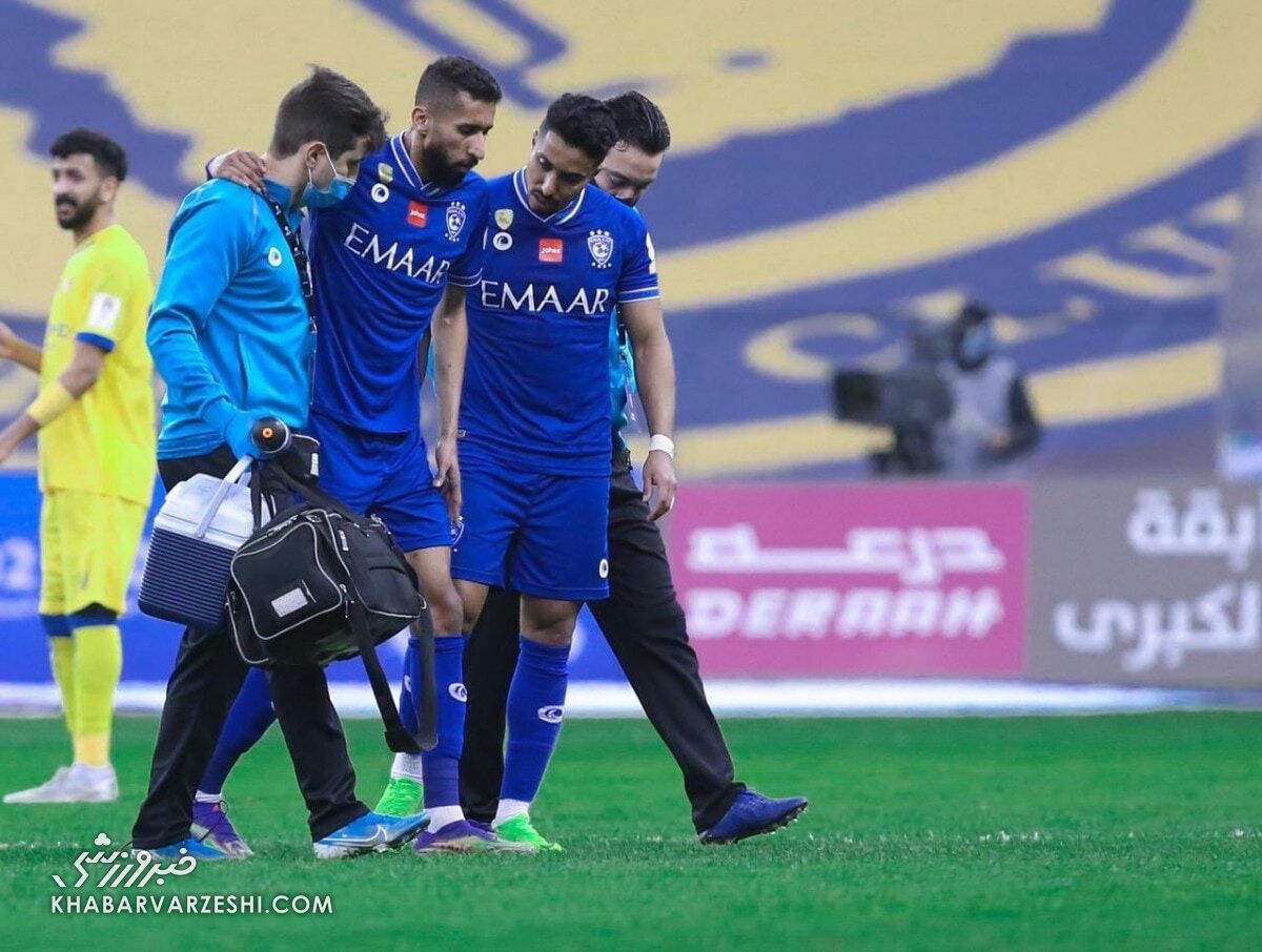 بازیکن کلیدی الهلال دوباره مصدوم شد