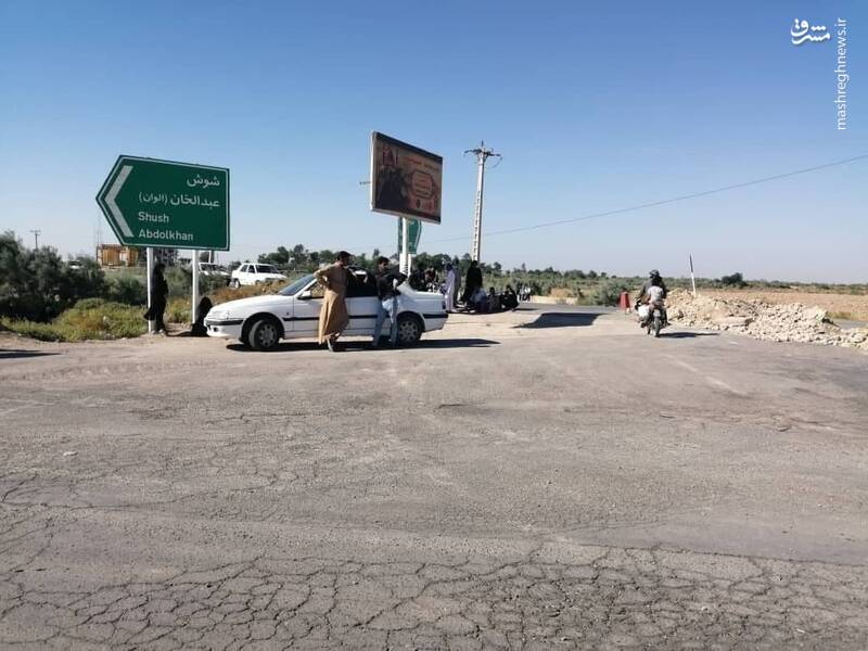 عکس/ پایانه مرزی چذابه همچنان بسته است