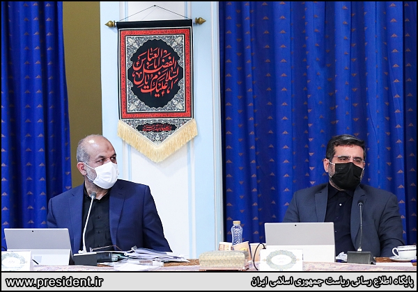 عکس/ جلسه هیات دولت در شب اربعین