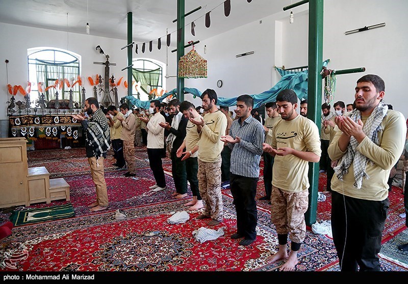 عکس/ کار جالب یک گروه جهادی به مناسبت اربعین حسینی