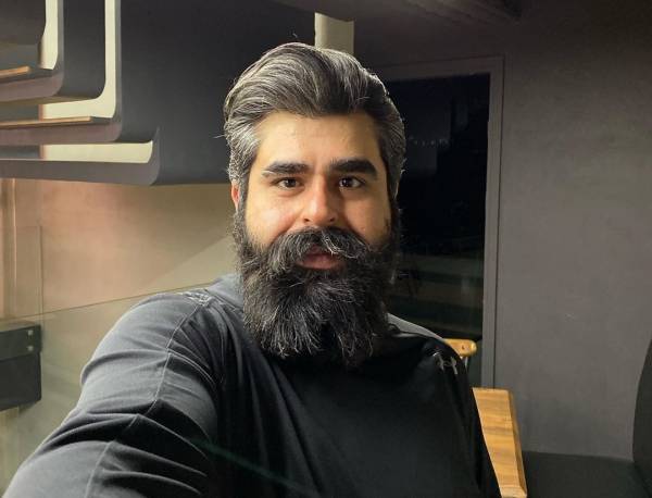 چهره ها/ سلفی امیر نوری با مداح معروف