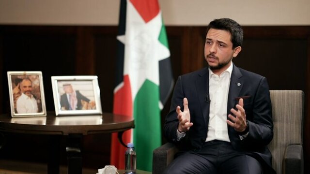 ولیعهد اردن کرونا گرفت