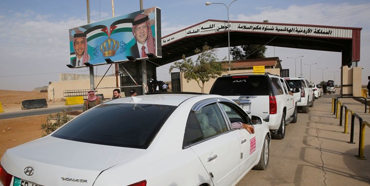بازگشایی کامل گذرگاه مرزی اردن و سوریه