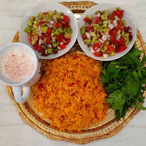 طرز تهیه کته گوجه فرنگی پیشنهادی برای گیاهخواران
