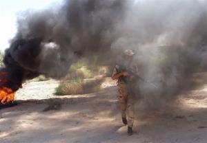 انفجار خودروی بمب‌گذاری شده در الانبار عراق