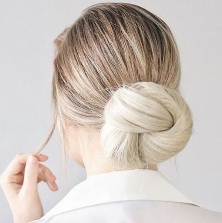 آموزش شنیون ساده و زیبا