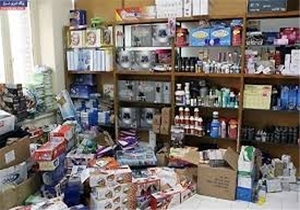 کشف ۷۲۳ نوع انواع لوازم آرایشی و بهداشتی قاچاق در ساری
