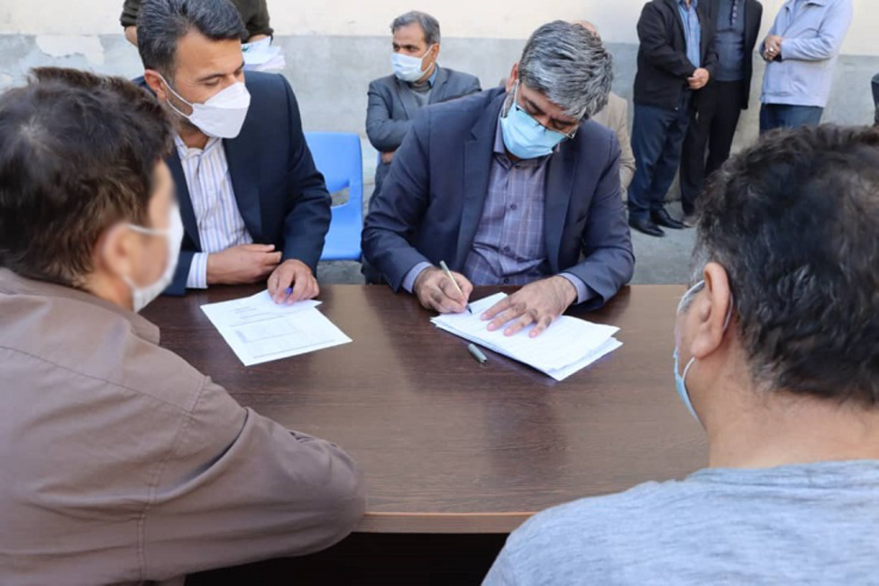 بازدید رئیس کل دادگستری آذربایجان‌غربی از زندان سلماس