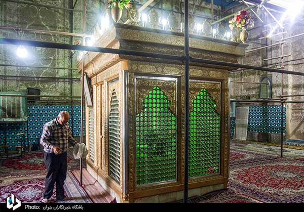 حال ناخوش بقعه سید رکن‌الدین یزد