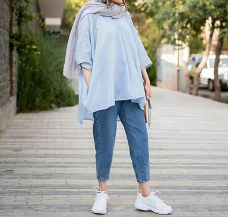نمونه هایی از مدل مانتو جلو بسته