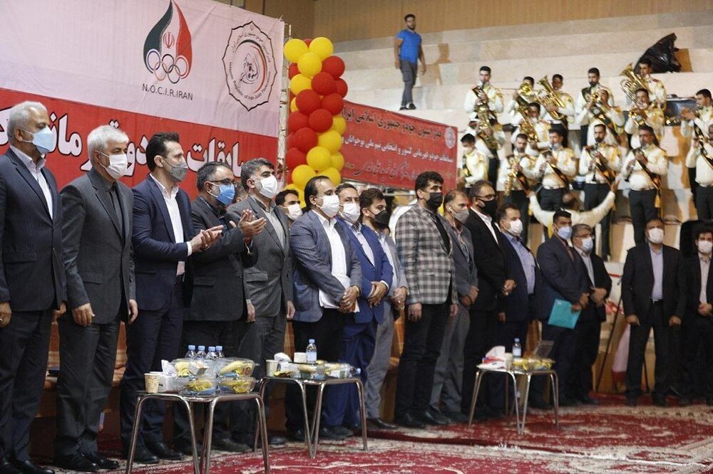 مراسم افتتاحیه مسابقات قهرمانی کشور و انتخابی تیم ملی جودو 