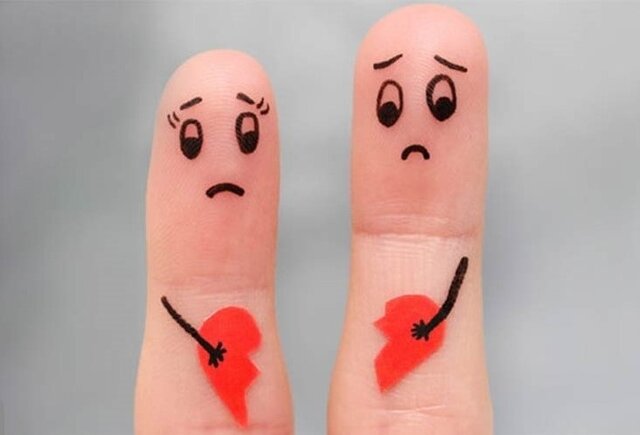 6 نشانه منتهی شدن یک زندگی به طلاق