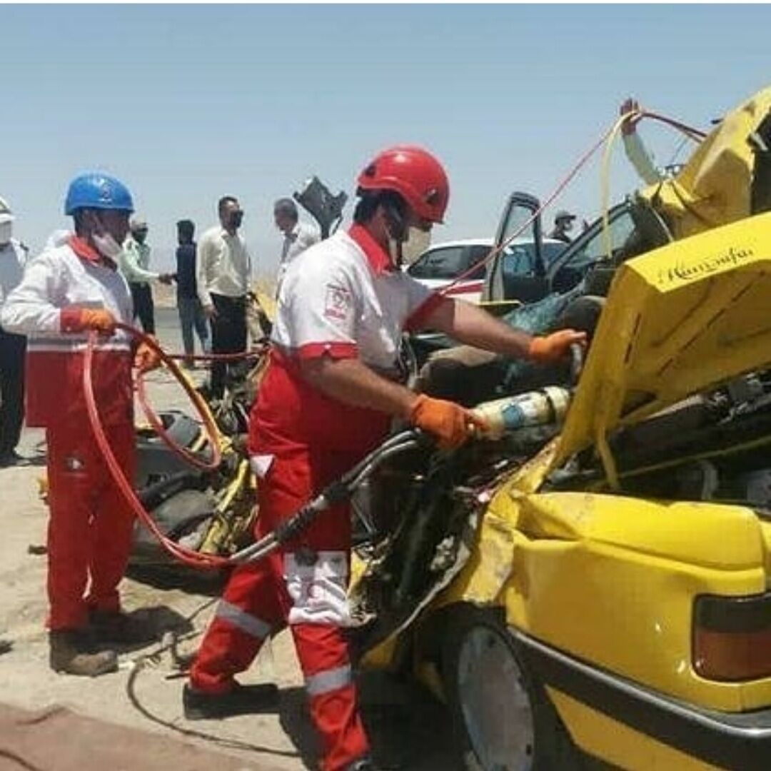 سانحه رانندگی در محور جیرفت-بم یک فوتی برجاگذاشت