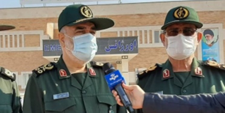 بازدید فرمانده کل سپاه از شهرک شهید سلیمانی در زاچ و داربست