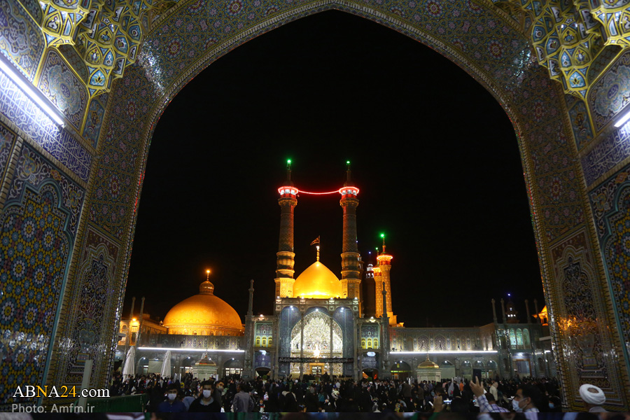 عکس/ حال و هوای حرم حضرت معصومه (س) در شب شهادت امام حسن عسکری (ع)