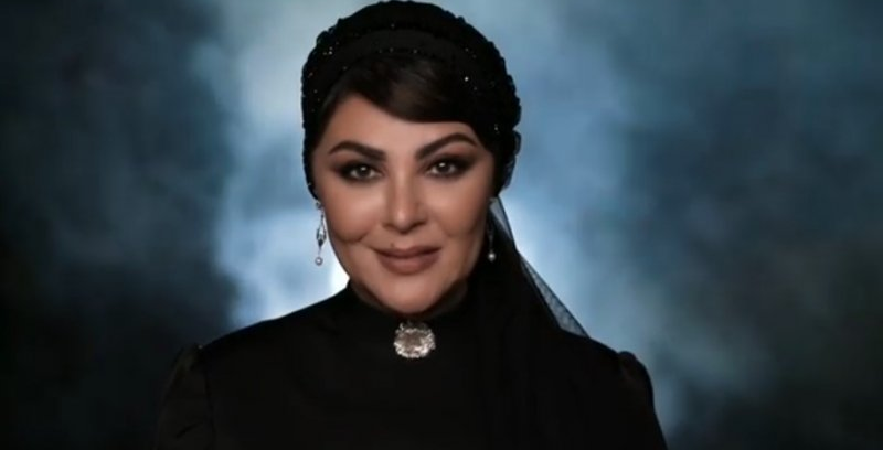 ویدیویی از تبلیغ یک برند لوازم آرایشی توسط لاله اسکندری