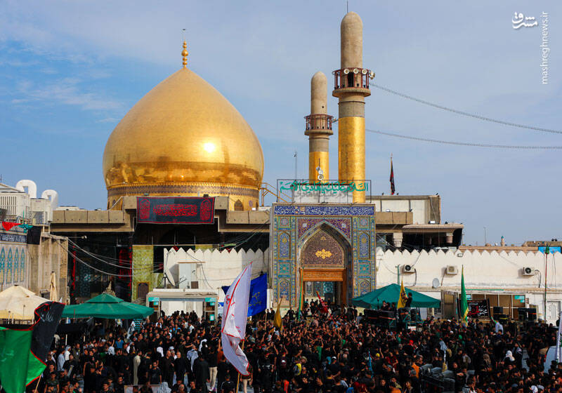 حضور انبوه زائران و عاشقان اهل بیت در حرمین عسکریین