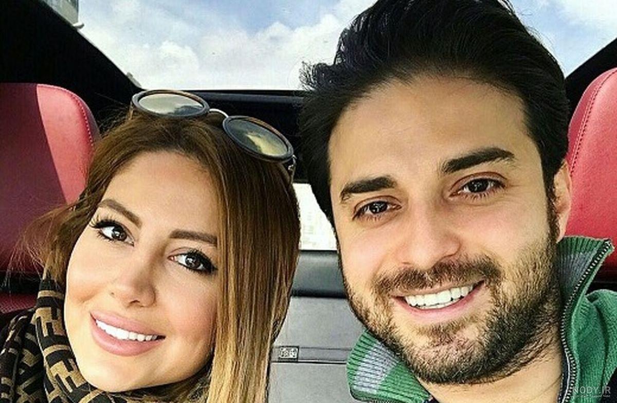 چهره‌ها/ آفرود سواری بابک جهانبخش و همسرش در طبیعت