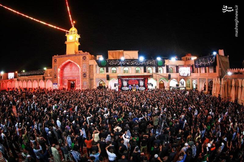 حضور انبوه زائران و عاشقان اهل بیت در حرمین عسکریین