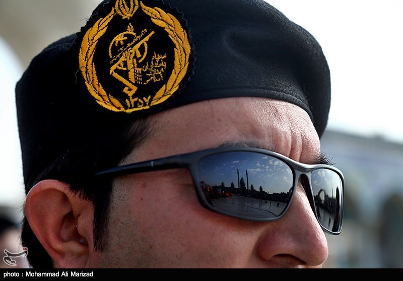 عکس/ صبحگاه مشترک عهد سربازی در مسجد جمکران