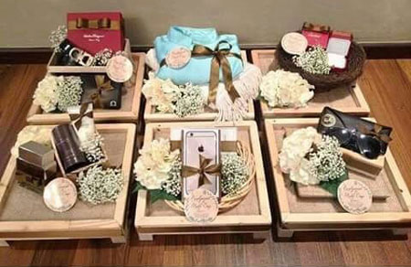 باکس هدایای بله برون عروس