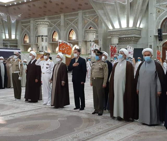 تجدید میثاق فرماندهان و کارکنان سازمان عقیدتی سیاسی ارتش با آرمان‌های امام (ره)