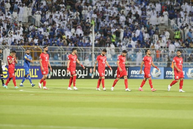 شکست پرسپولیس برابر الهلال در نیمه اول
